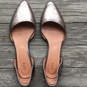 J. Jill D’Orsay Metallic Flats